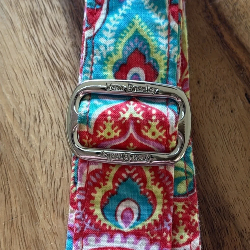 Vera Bradley Floral Print Adjustable Strap Crossbody Bag
